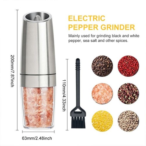 Electric pepper grinder set - pepper,